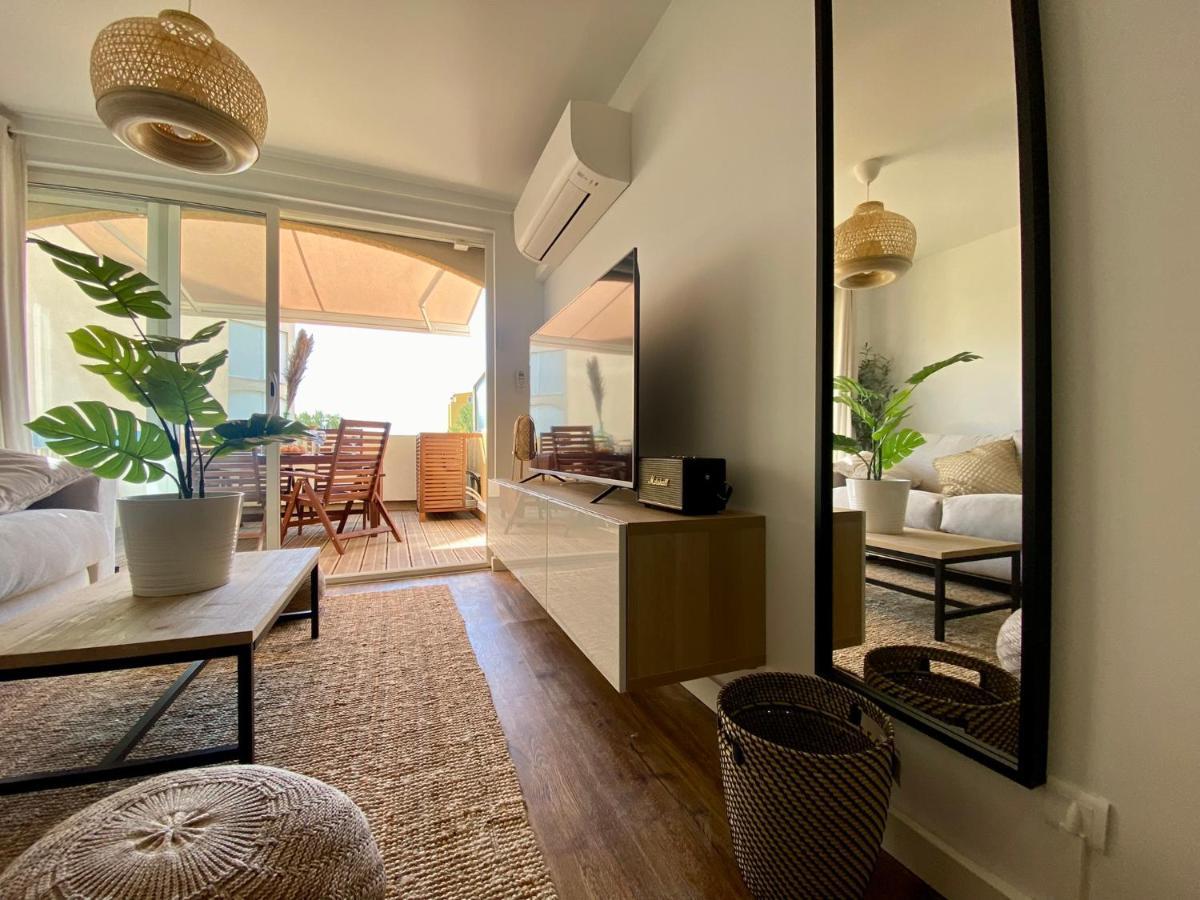Apartamento Terrasse Vue Mer 2 Pieces A Leucate Avec Piscine Exterior foto