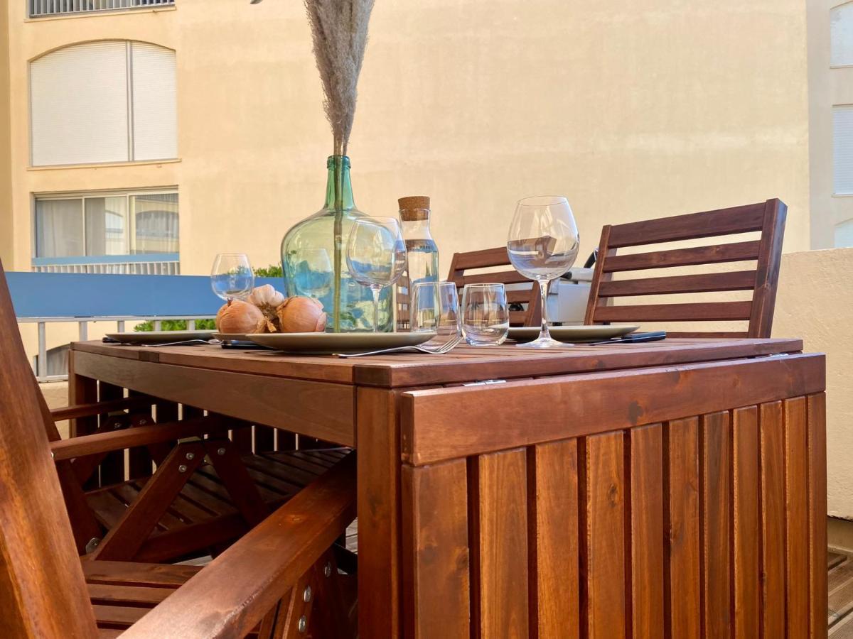 Apartamento Terrasse Vue Mer 2 Pieces A Leucate Avec Piscine Exterior foto